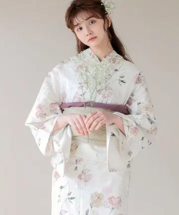 dita 유카타 벚꽃색의 유세키하나