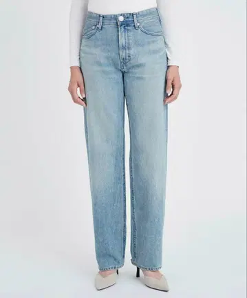 Low Rise Trick Denim 보이즈 스트레이트 LEA