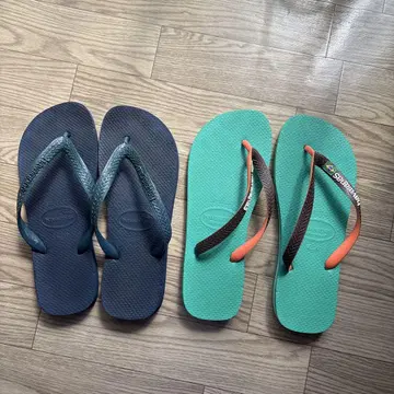 Havaianas 비치 샌들 41-42 2켤레 세트