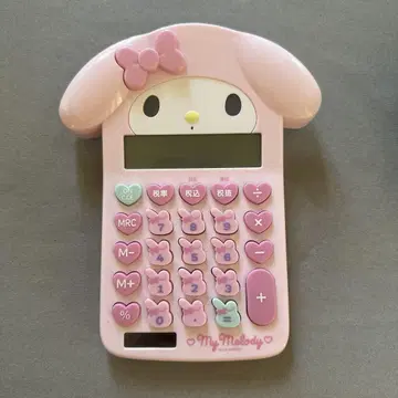 마이멜로디 계산기 산리오 핑크