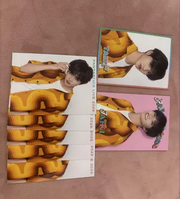 FANTASTICS LIVE 2025 포토 카드 사토 다이키