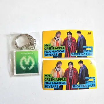 Mrs. GREEN APPLE 키링 스티커 라라포트