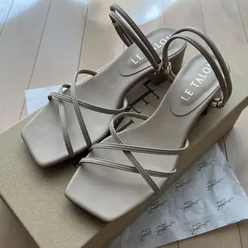 LE TALON 3.5cm 스퀘어 2WAY 샌들