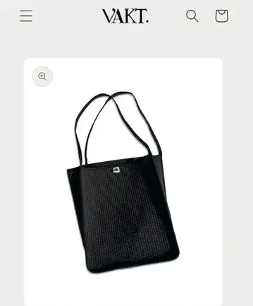 VAKT bag I 블랙 토트백