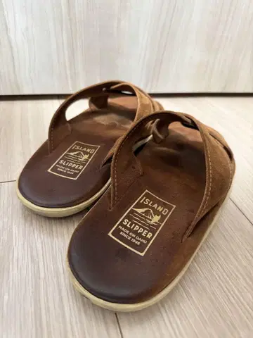 아일랜드 슬리퍼 피넛 스웨이드 US9 27cm