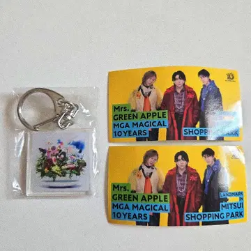 Mrs. GREEN APPLE 아크릴 키링 스티커 라라포트