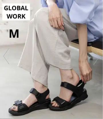 GLOBAL WORK 라쿠숑 스니커즈 샌들