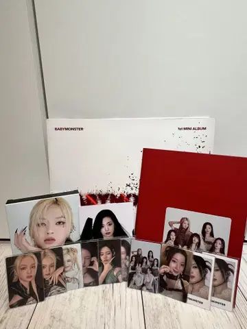 BABYMONSTER 1st MINI ALBUM 포토 카드 세트