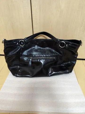 새상품 긴자 카네마츠 가죽 토트백 블랙 검정 숄더백 포함