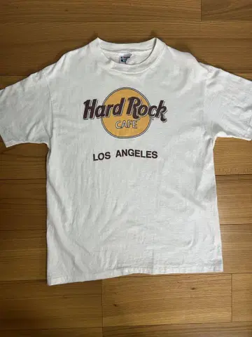 HardRock cafe 티셔츠 Hanes 싱글 스티치 90s