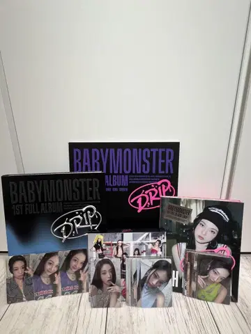 BABYMONSTER 1ST FULL ALBUM DRIP 세트