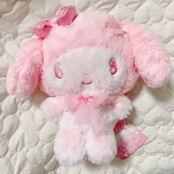 산리오 봉제 인형 사쿠라 헬로키티 마이멜로디 쿠로미 사쿠라