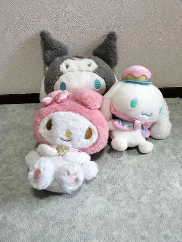 산리오 봉제 인형 3종 세트!