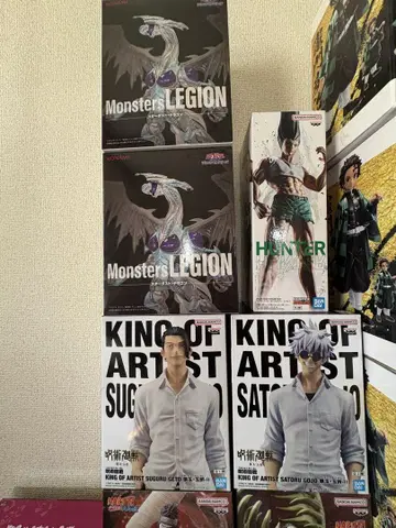 주술회전 KING OF ARTIST 피규어 세트