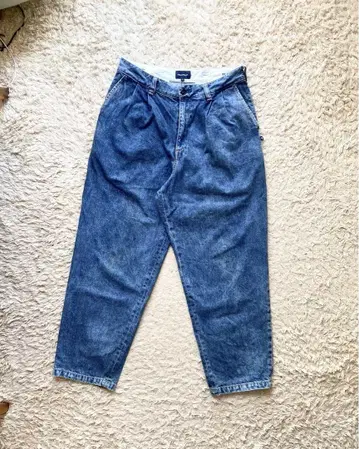 DESCENDANT DC-3 DENIM TROUSERS 와이드 데님 팬츠