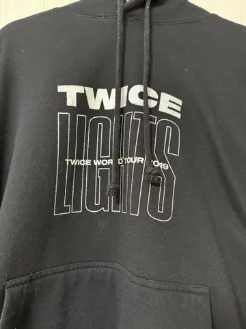 TWICE WORLD TOUR 2019 후드티 블랙