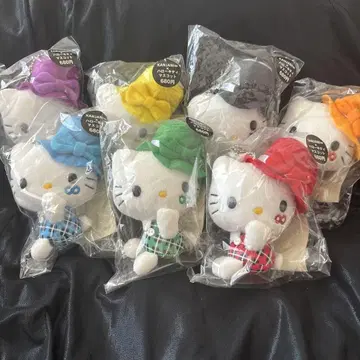 헬로키티 봉제 인형 8종 세트