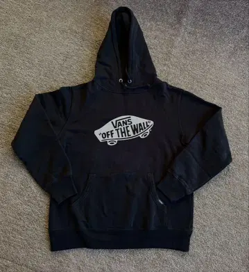 VANS 오프 더 월 블랙 후드티