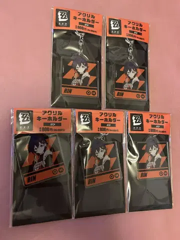 젠레스 존 제로 젠제로 훼미리마트 아크릴 키링 린 5개
