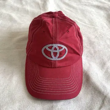 90s TOYOTA 기업 USA 캡 자수 로고 구제 의류 빈티지