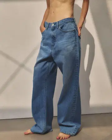 jself 지셀 Straight Loose Denim