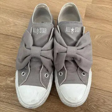CONVERSE ALL STAR 리본 포함 스니커즈 24.5cm