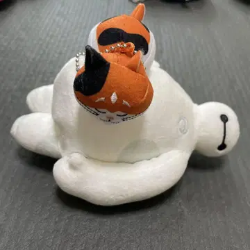 베이맥스와 모치 봉제 인형 스트랩 도쿄 디즈니 리조트