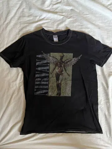 NIRVANA 티셔츠 빈티지