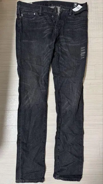 Abercrombie & Fitch 스키니 청바지 32/32 다크 그레이