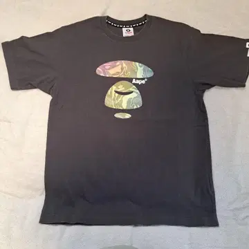 Aape 다크 그레이 티셔츠 카모플라주