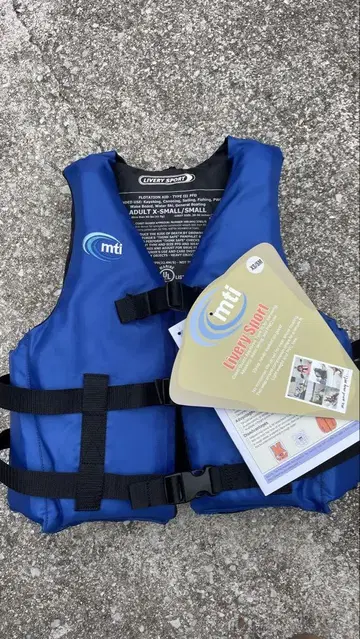 MTI 구명 조끼 PFDX-Small/Small