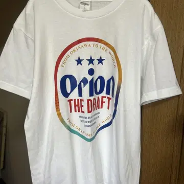 오리온 맥주 티셔츠 M 사이즈
