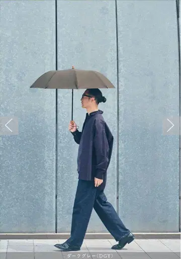 untule (안투레) 2단 EASY 접이식 양산 뉴트럴