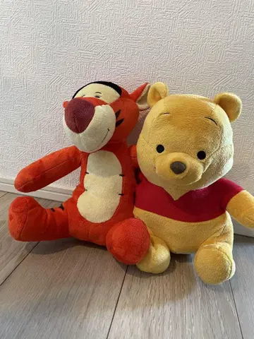 티거와 푸우 봉제 인형 세트