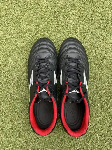 Mizuno 풋살화 블랙/레드