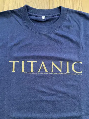 새상품급 TITANIC 타이타닉 티셔츠 무비 1998 FOX 영화