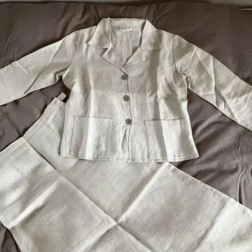 agnes b. 에네스베 셋업 여성용 린넨