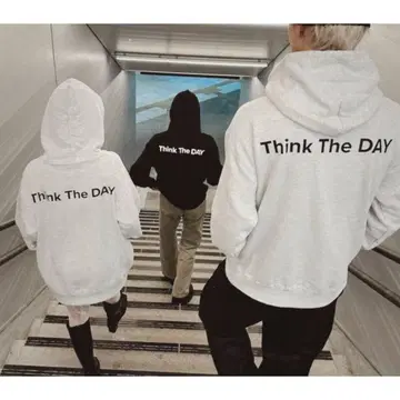 Think The DAY 후드 부착 후드티