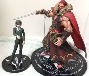 [중고] Fate/zero 이스칸달 & 웨이버 피규어 세트