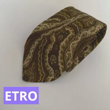 ETRO 에트로 넥타이 페이즐리 무늬 실크