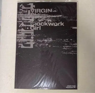 버진 펑크 Clockwork Girl 팜플렛 버진 펑크