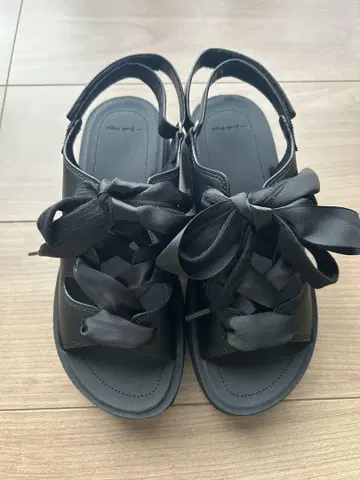 니코앤드 샌들 오리지널 W 레이스업 샌들