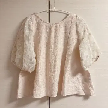 flower 클리어 플라워 탑 핑크
