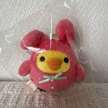 리락쿠마 스트로베리 파티 매달린 봉제 인형 키이로이토리