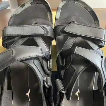 Mizuno 스포츠 샌들 블랙 B1GJ178509