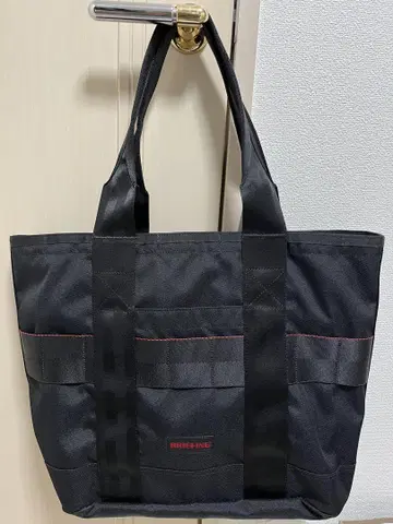 브리핑 토트백 B.C STOCK 별주 모델