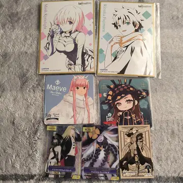 Fate Ground Order FGO 종이류 묶음 판매