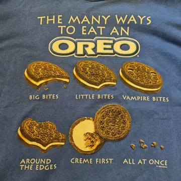 90s OREO 오레오 티셔츠