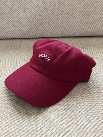 NOAH CAP 캡 와인 레드 MADE IN USA