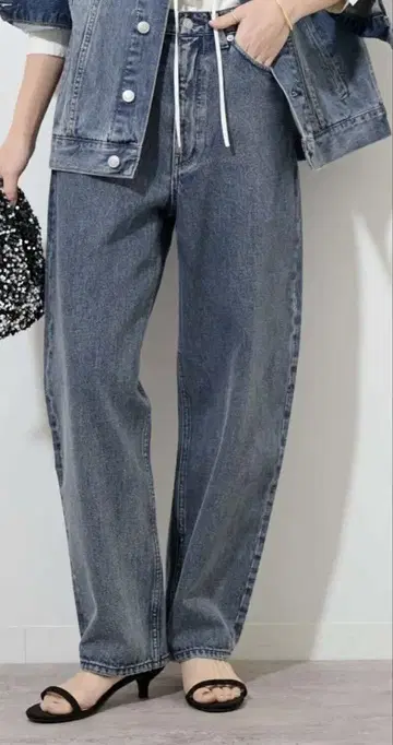 journal standard relume 커브 라인 데님
